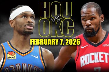 Houston Rockets vs Oklahoma City Thunder Full Game Highlights – February 7, 2026 | NBA Season