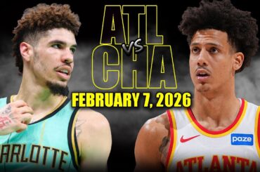 Atlanta Hawks vs Charlotte Hornets Full Game Highlights – February 7, 2026 | NBA Season