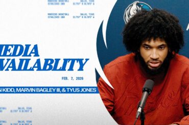 Jason Kidd, Marvin Bagley III, & Tyus Jones | Post-Game Media Availability @ SAS | 2/7/26