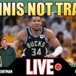 LIVE: Giannis STAYS in Milwaukee 🚨 Bucks Don’t Trade Him at the Deadline | LIVE