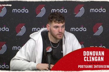 Donovan Clingan Talks All-Star & 4th Quarter | Trail Blazers vs Grizzlies | February 7th, 2026
