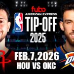 ROCKETS VS THUNDER | LIVE NBA Game Play-By-Play Reaction & Scoreboard