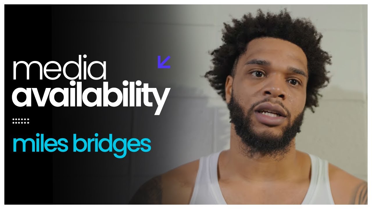 Hornets at Hawks: Miles Bridges Postgame Media Availability | 2/7/2026