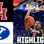 Houston Cougars vs. BYU Cougars | Full Game Highlights | ESPN College Basketball