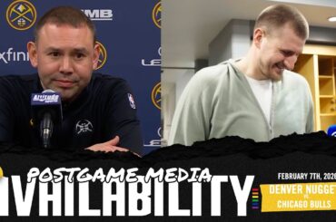 "It's Absolutely Unbelievable What He's Done" | Nuggets Postgame Media vs. CHI 🎙️