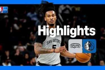 Dallas Mavericks - San Antonio Spurs | Maç Özeti | NBA | Prime Video Türkiye