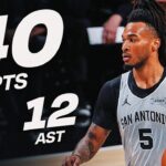 Stephon Castle Makes NBA History With 40-PT TRIPLE-DOUBLE | February 7, 2026