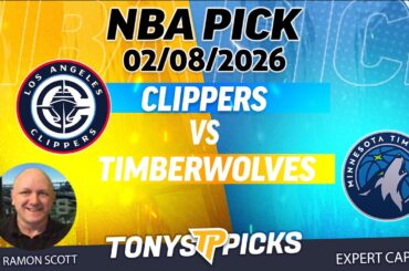 Clippers vs. Timberwolves NBA Betting Odds & Picks, 2/8/26 | Night Moves Show