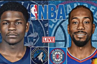 LIVE: LOS ANGELES CLIPPERS vs MINNESOTA TIMBERWOLVES | NBA | PLAY BY PLAY | SCOREBOARD