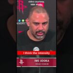 Ime Udoka about Sengun after win over OKC: "bring that effort every night, we'll be in great shape."