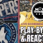 🔴LIVE - Los Angeles Clippers vs Minnesota TImberwolves - Play-By-Play & Reactions (2/8/26)