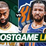 Garden Report: Celtics vs Knicks Postgame Show on CLNS Media - Knicks BLOW OUT C's at TD Garden