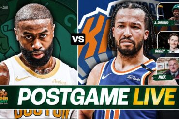Garden Report: Celtics vs Knicks Postgame Show on CLNS Media - Knicks BLOW OUT C's at TD Garden