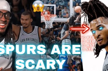 SPURS ARE NOT FAIR.. Spurs Vs Mavs Highlights Reaction
