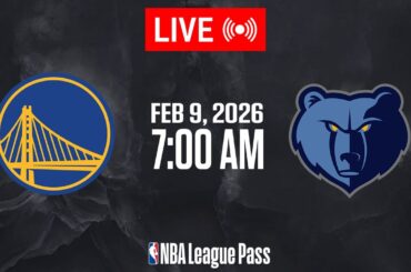 NBA LIVE! Golden State Warriors vs Memphis Grizzlies | February 9, 2026 | NBA Today NBA2K26 Gameplay