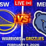 NBA LIVE! Golden State Warriors vs Memphis Grizzlies | February 9, 2026 | Warriors vs Grizzlies 2K