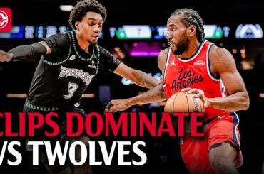 Kawhi Leonard Goes Off in Clippers’ Blowout Win 🔥