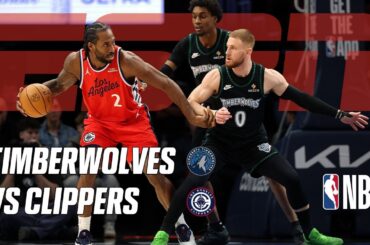 NBA Mini: Minnesota Timberwolves vs. LA Clippers | Extended Highlights