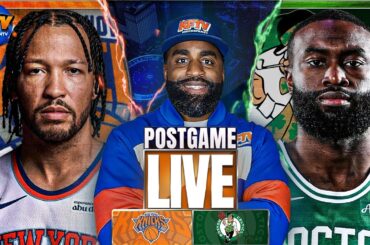 Knicks Bounce Back In Win Over Celtics | Brunson & Alvarado Cook! | Post Game Show | EP 693