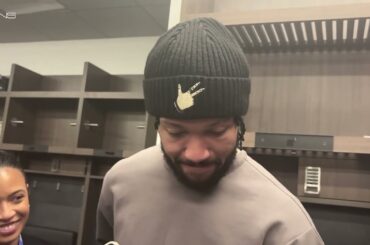 Jalen Brunson and Josh Hart React to Celtics Trade Deadline | Celtics vs Knicks Postgame Interview