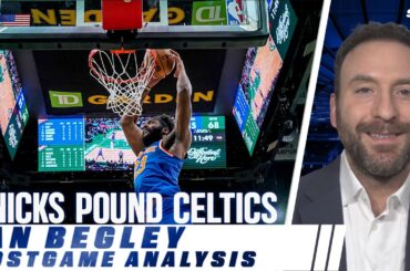 NBA Insider Ian Begley reacts to the Knicks emphatic win in Boston