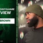 Jaylen Brown on Celtics BLOWOUT loss to Knicks | Celtics Postgame Interview