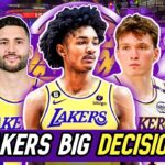 Lakers WAIVING a Player after Signing Kobe Bufkin for Buyout Market? | Lakers BIG DECISION on Knecht
