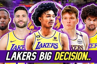 Lakers WAIVING a Player after Signing Kobe Bufkin for Buyout Market? | Lakers BIG DECISION on Knecht