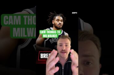 Cam Thomas to the #Bucks! Good move for Milwaukee! #NBA #MilwaukeeBucks #Nets
