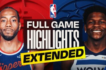 EXTENDED: CLIPPERS at TIMBERWOLVES | FULL GAME HIGHLIGHTS | February 8, 2026