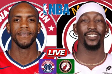 🔴LIVE : Miami Heat Vs Washington Wizards | NBA | PLAY BY PLAY | SCOREBOARD