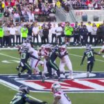 Hawks send blitz after Maye on third-down play