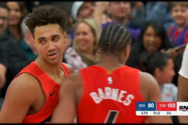 Trayce Jackson-Davis doing some work vs the Pacers 💪🏾