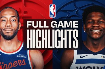 CLIPPERS at TIMBERWOLVES | FULL GAME HIGHLIGHTS | February 8, 2026