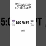 This Might Be The Biggest Game In NBA History