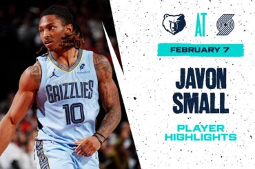 Javon Small Highlights vs  Portland Trail Blazers