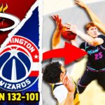 Miami Heat DOMINATE Wizards as Kasparas COULDN'T MISS | Kel’el Ware BREAKTHROUGH