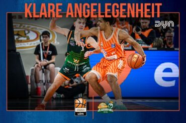 Highlights: Ratiopharm Ulm - VET-CONCEPT Gladiators Trier (Saison 2025/26) easyCredit BBL | Dyn BB