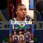 Will OKC pass up GSW Big 3? 🤔🏀