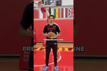 Dyson's most important pregame routine 🪸 #hawks #nba