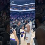 🔥 Had Travis in the building supporting on the debut! #LetEmKnow #Cavs #JamesHarden #TravisScott