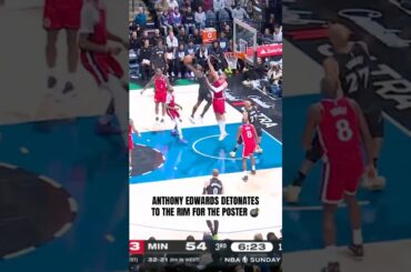 ANTHONY EDWARDS OH MY 🤯