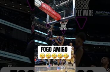 FOGO AMIGO 🤣🔥 #nba