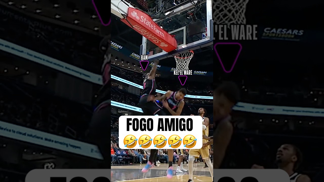 FOGO AMIGO 🤣🔥 #nba