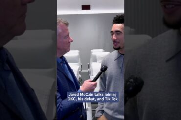 Jared McCain Reacts to His Thunder Debut ⚡️