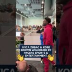 Ivica Zubac and Kobe brown Welcomed to Indianapolis by Pacers Employees