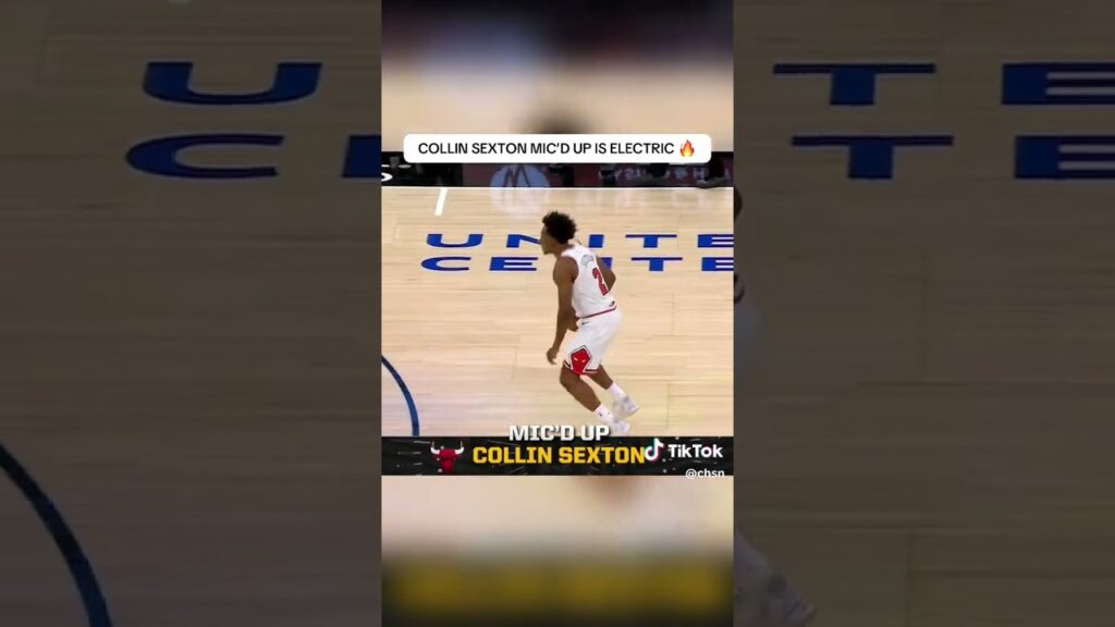 SEXTON FIRED UP IN BULLS DEBUT 🍿 #nba #chicagobulls #basketball