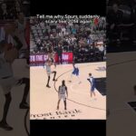 Spurs activated beast mode😭#shorts