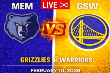 NBA LIVE! Golden State Warriors vs Memphis Grizzlies | February 10, 2026 | Warriors vs Grizzlies 2K