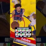 GUI SANTOS tá jogando DEMAIS! 🇧🇷  Hoje tem Grizzlies x Warriors AO VIVO na NBA Brasil! #shorts #NBA